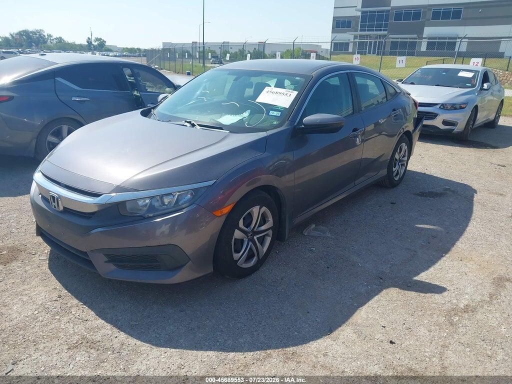 19XFC2F55GE004482 2016 HONDA CIVIC photo no. 2