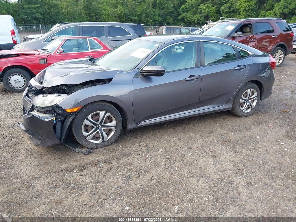 19XFC2F58GE202103 2016 HONDA CIVIC photo no. 2