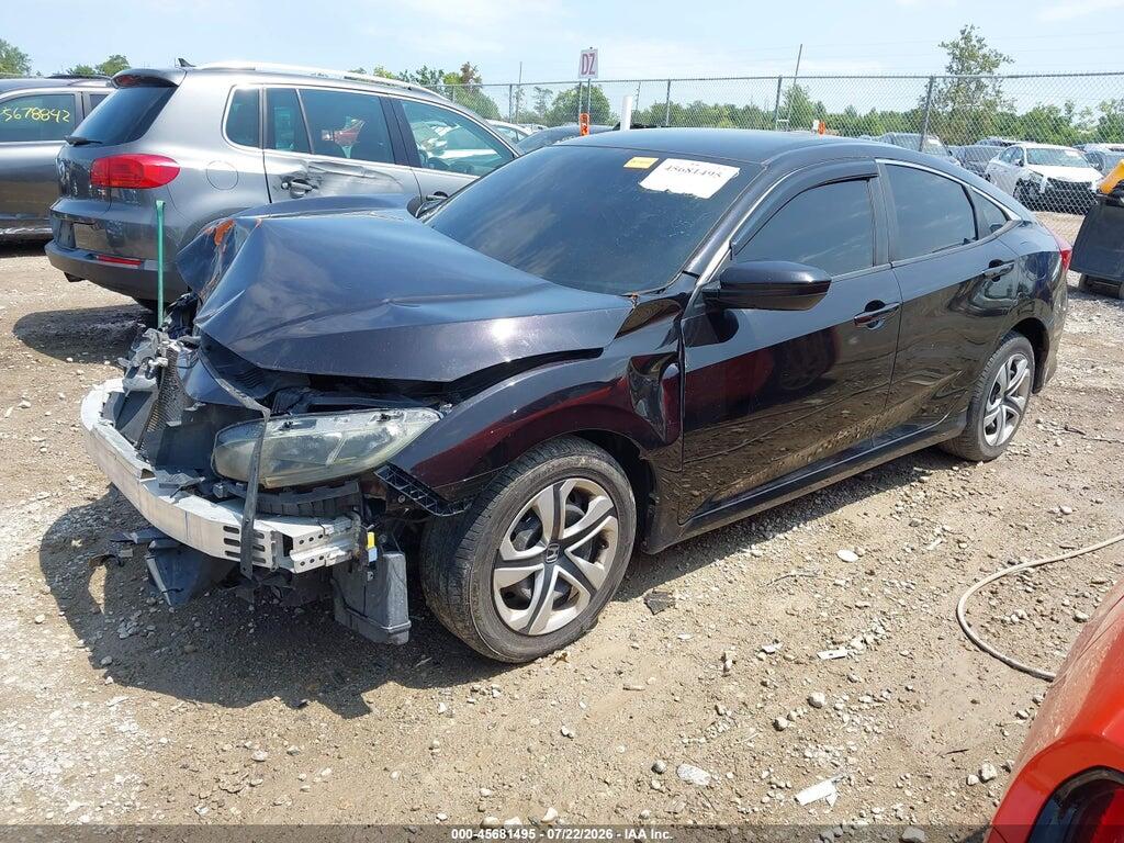 19XFC2F58GE037508 2016 HONDA CIVIC photo no. 2