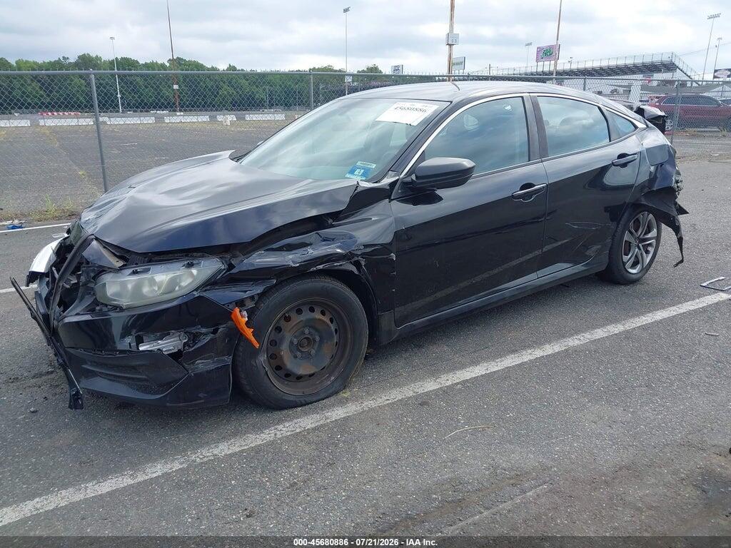 2HGFC2F5XGH541886 2016 HONDA CIVIC photo no. 2
