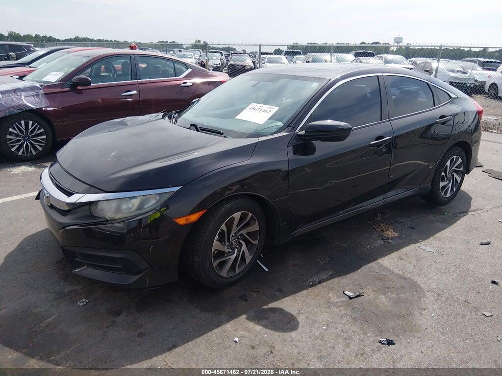 19XFC2F7XGE021229 2016 HONDA CIVIC photo no. 2