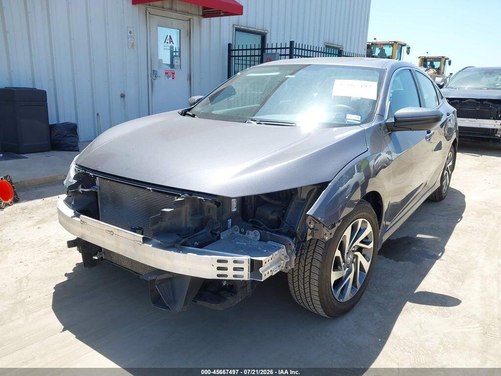 19XFC2F76GE245985 2016 HONDA CIVIC photo no. 2