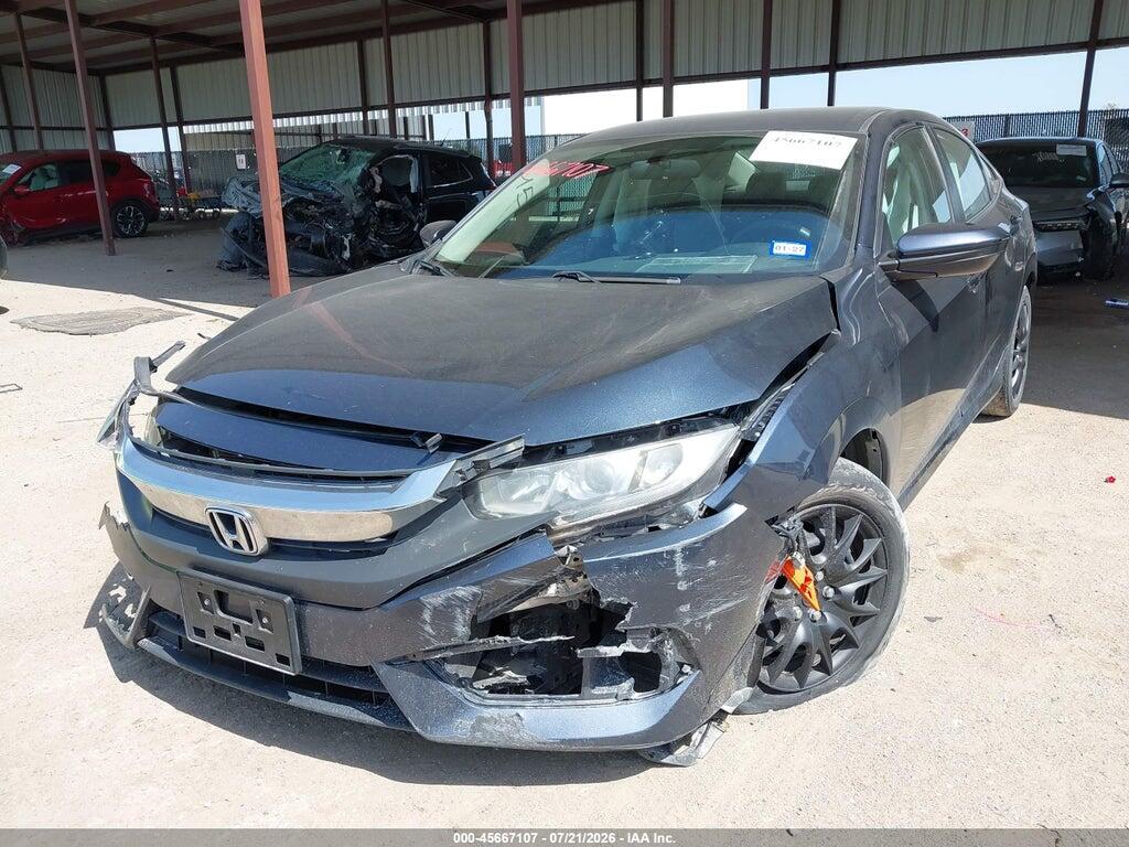 19XFC2F53GE033673 2016 HONDA CIVIC photo no. 2