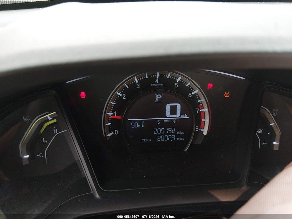 19XFC2F55GE025199 2016 HONDA CIVIC photo no. 7