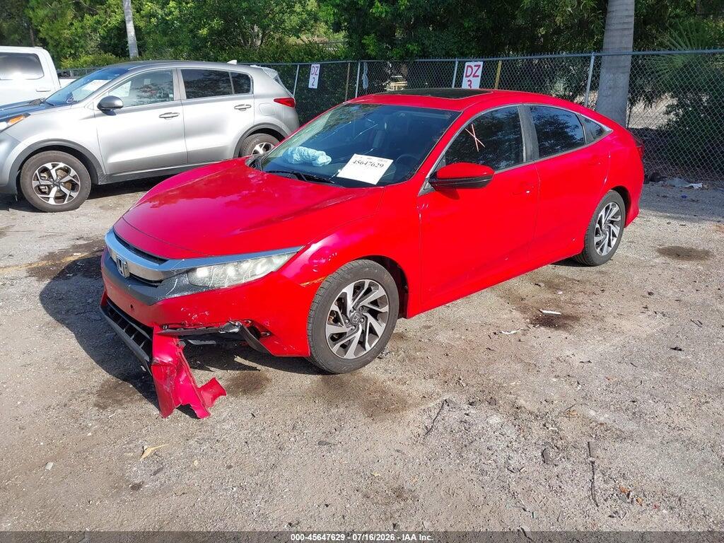 2HGFC2F73GH545781 2016 HONDA CIVIC photo no. 2