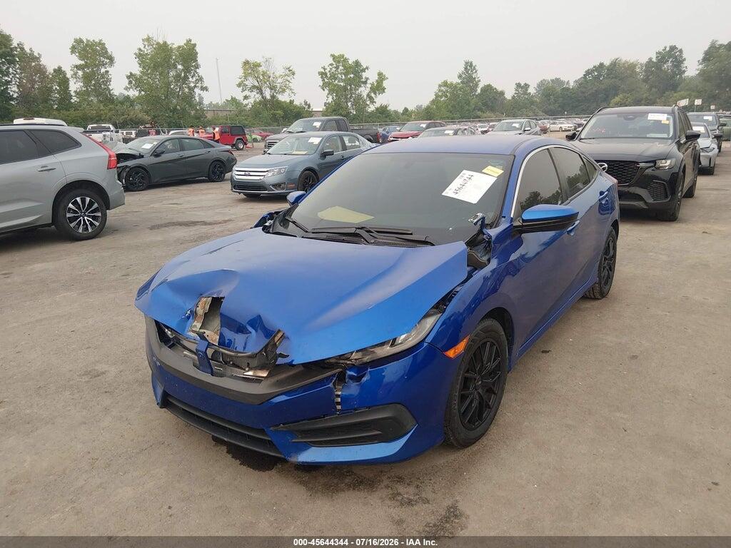 19XFC2F53GE074806 2016 HONDA CIVIC photo no. 2