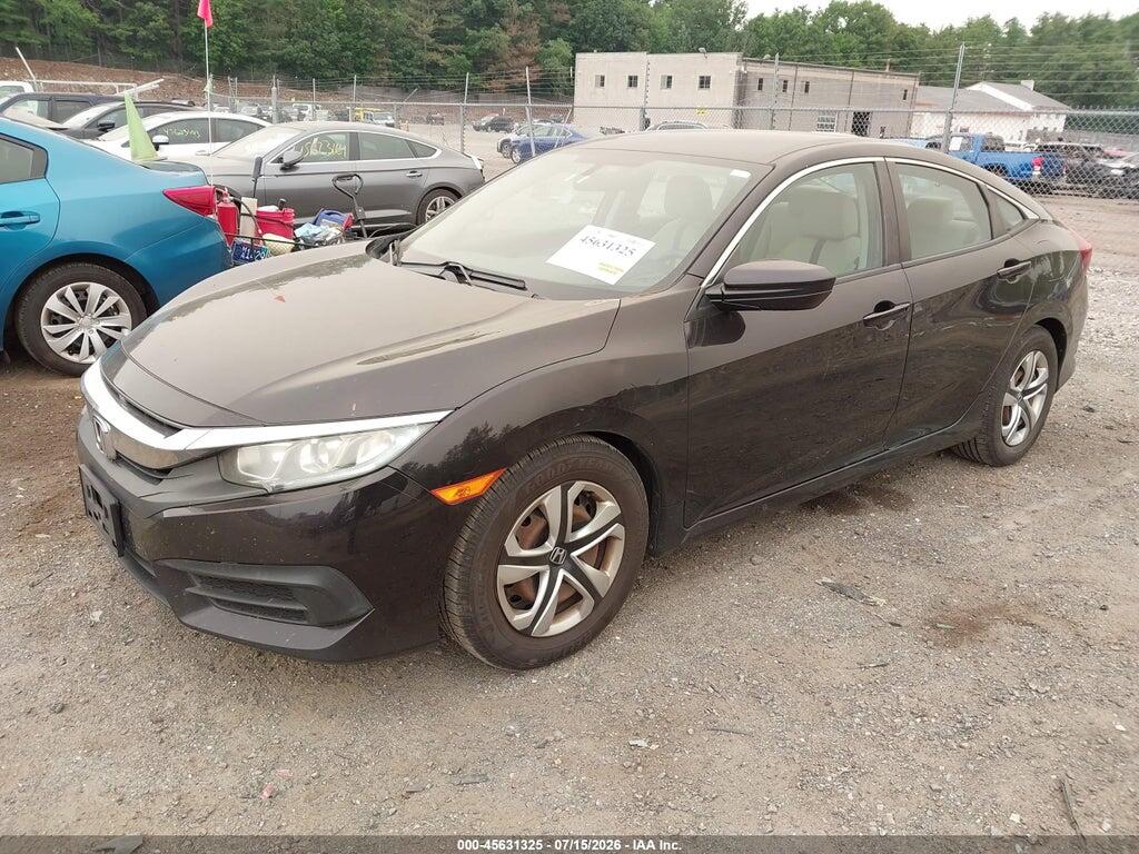 19XFC2F52GE205627 2016 HONDA CIVIC photo no. 2
