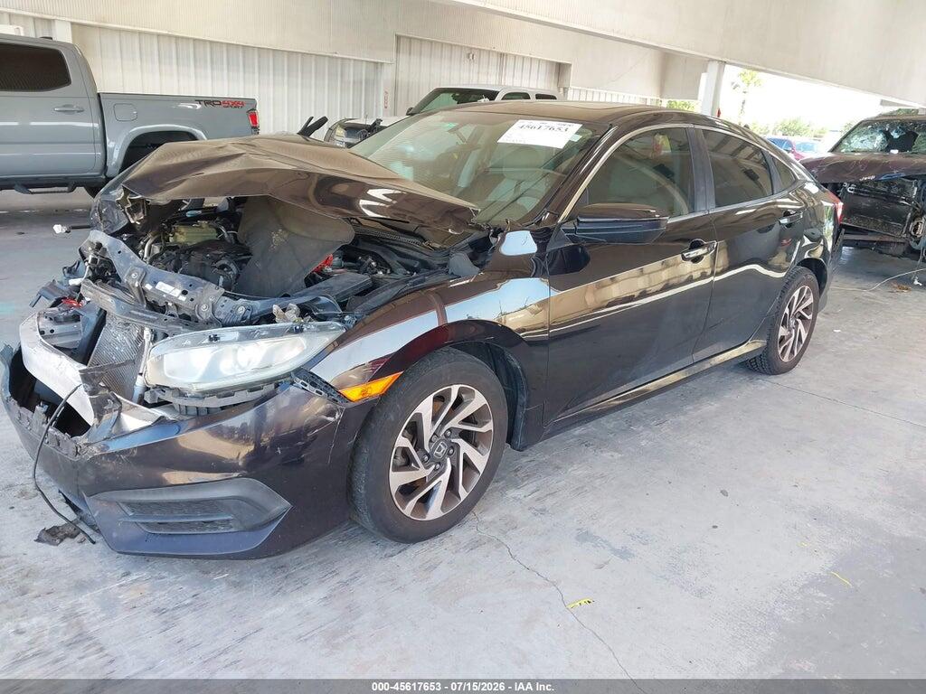 19XFC2F75GE014592 2016 HONDA CIVIC photo no. 2