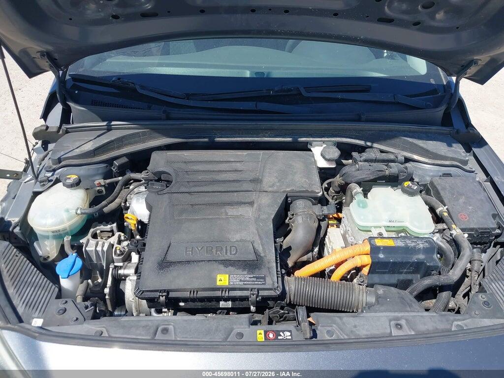 KMHC65LC7HU025136 2017 HYUNDAI IONIQ HYBRID photo no. 10