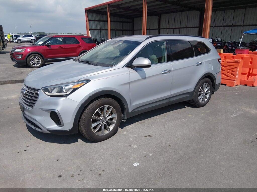 KM8SMDHF7HU256343 2017 HYUNDAI SANTA FE photo no. 2