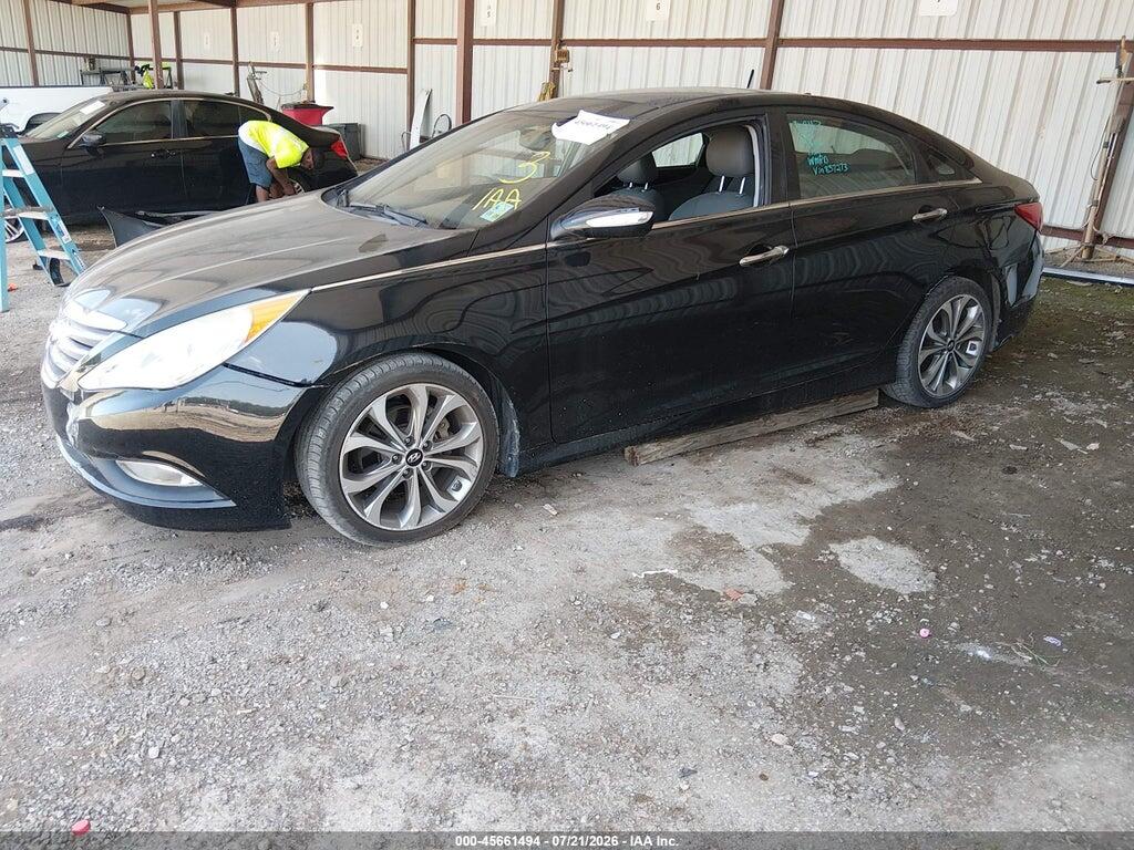 5NPEC4AB1EH837273 2014 HYUNDAI SONATA photo no. 2