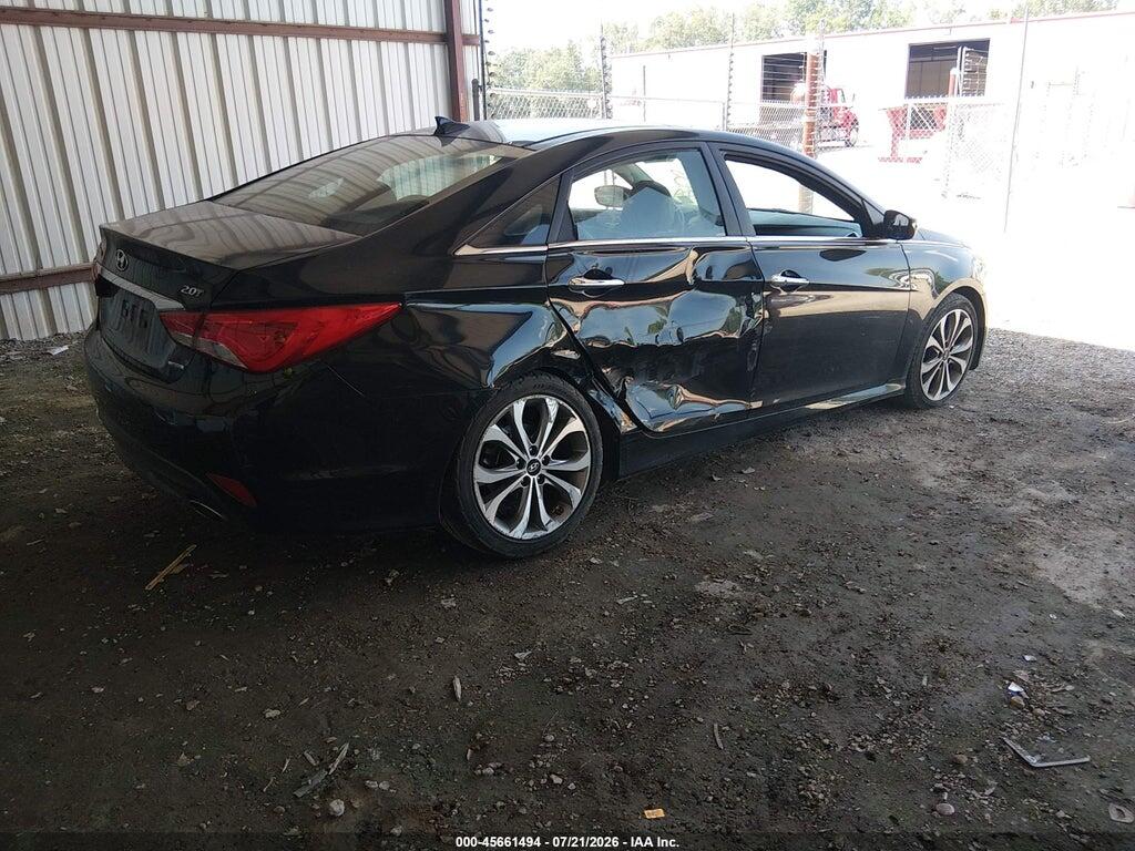 5NPEC4AB1EH837273 2014 HYUNDAI SONATA photo no. 4
