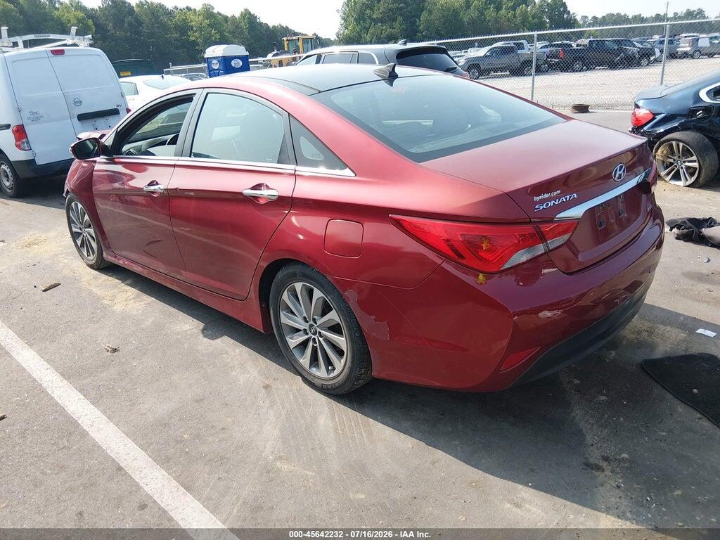 5NPEC4ACXEH818052 2014 HYUNDAI SONATA photo no. 3