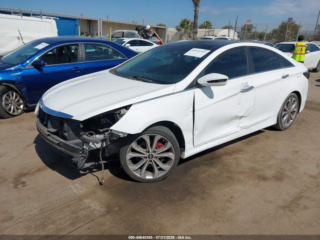 5NPEC4AB7EH894240 2014 HYUNDAI SONATA photo no. 2