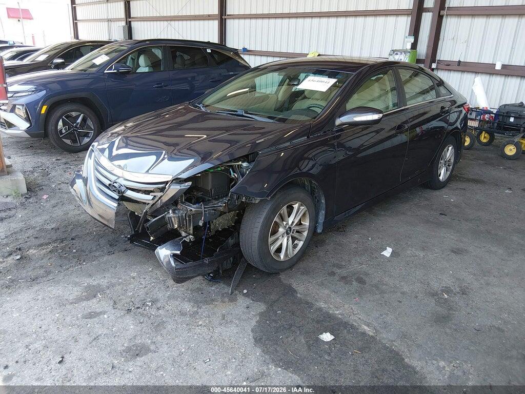 5NPEB4AC5EH898959 2014 HYUNDAI SONATA photo no. 2