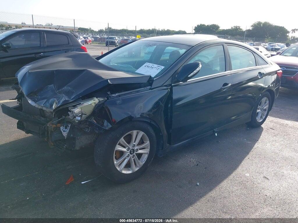 5NPEB4AC2EH836709 2014 HYUNDAI SONATA photo no. 2