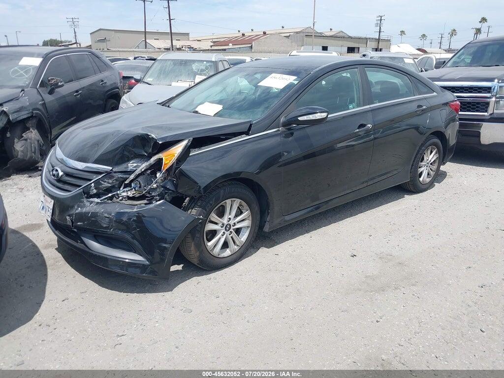 5NPEB4ACXEH834982 2014 HYUNDAI SONATA photo no. 2