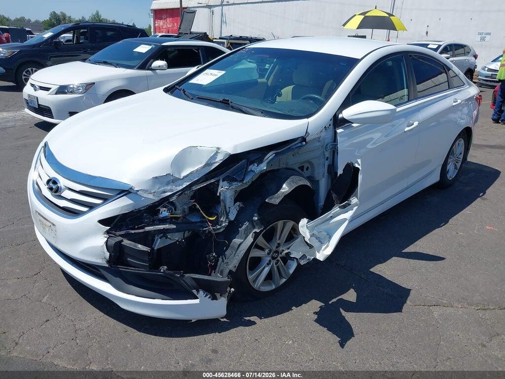 5NPEB4AC2EH876501 2014 HYUNDAI SONATA photo no. 2
