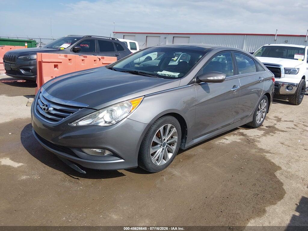 5NPEC4AC9EH825977 2014 HYUNDAI SONATA photo no. 2