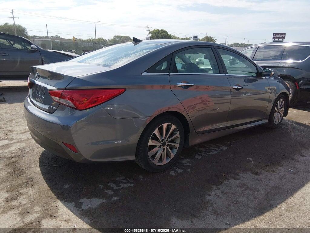 5NPEC4AC9EH825977 2014 HYUNDAI SONATA photo no. 4