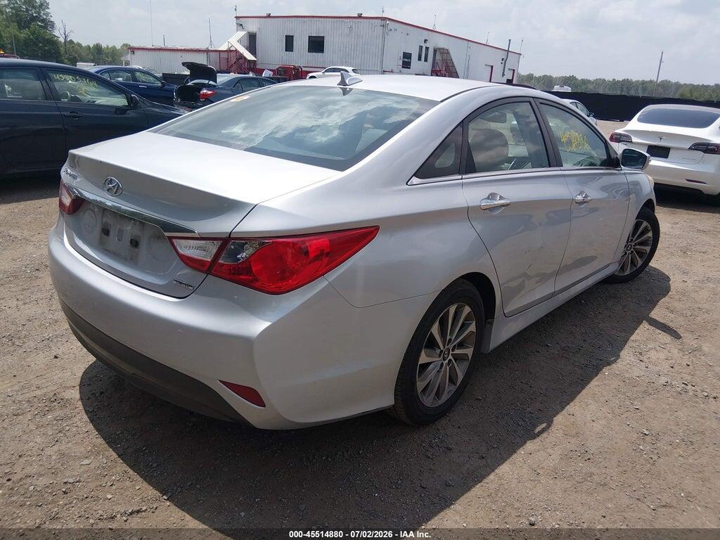 5NPEC4AC1EH874025 2014 HYUNDAI SONATA photo no. 4