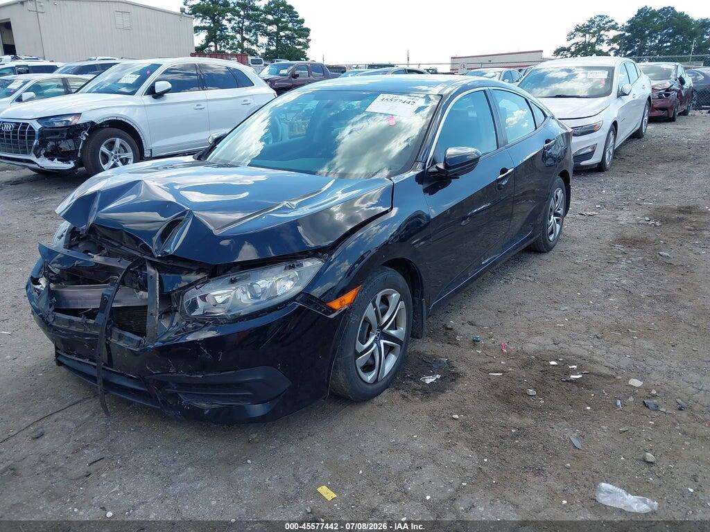 19XFC2F53GE003346 2016 HONDA CIVIC photo no. 2