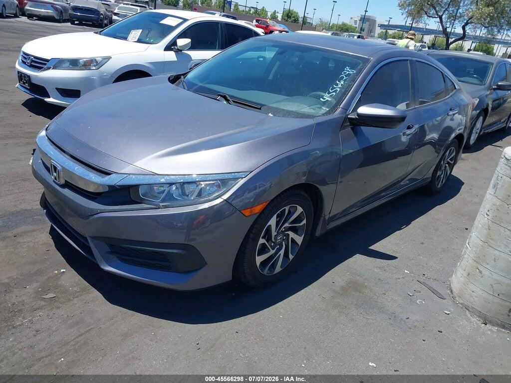 19XFC2F72GE055455 2016 HONDA CIVIC photo no. 2