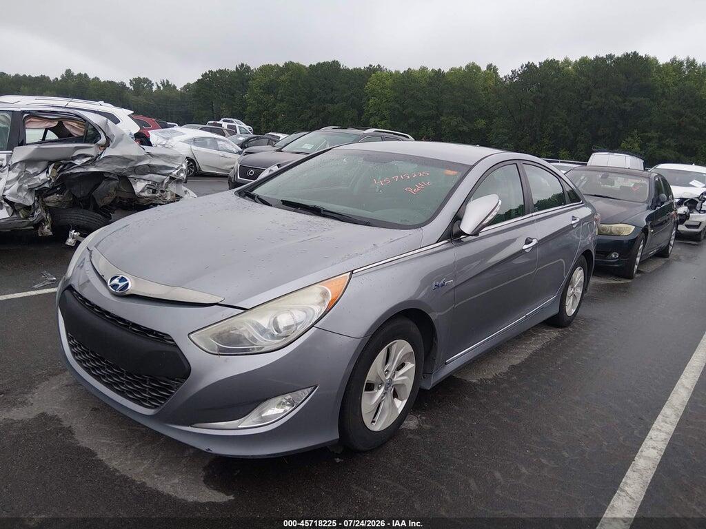 KMHEC4A4XEA113084 2014 HYUNDAI SONATA HYBRID photo no. 2