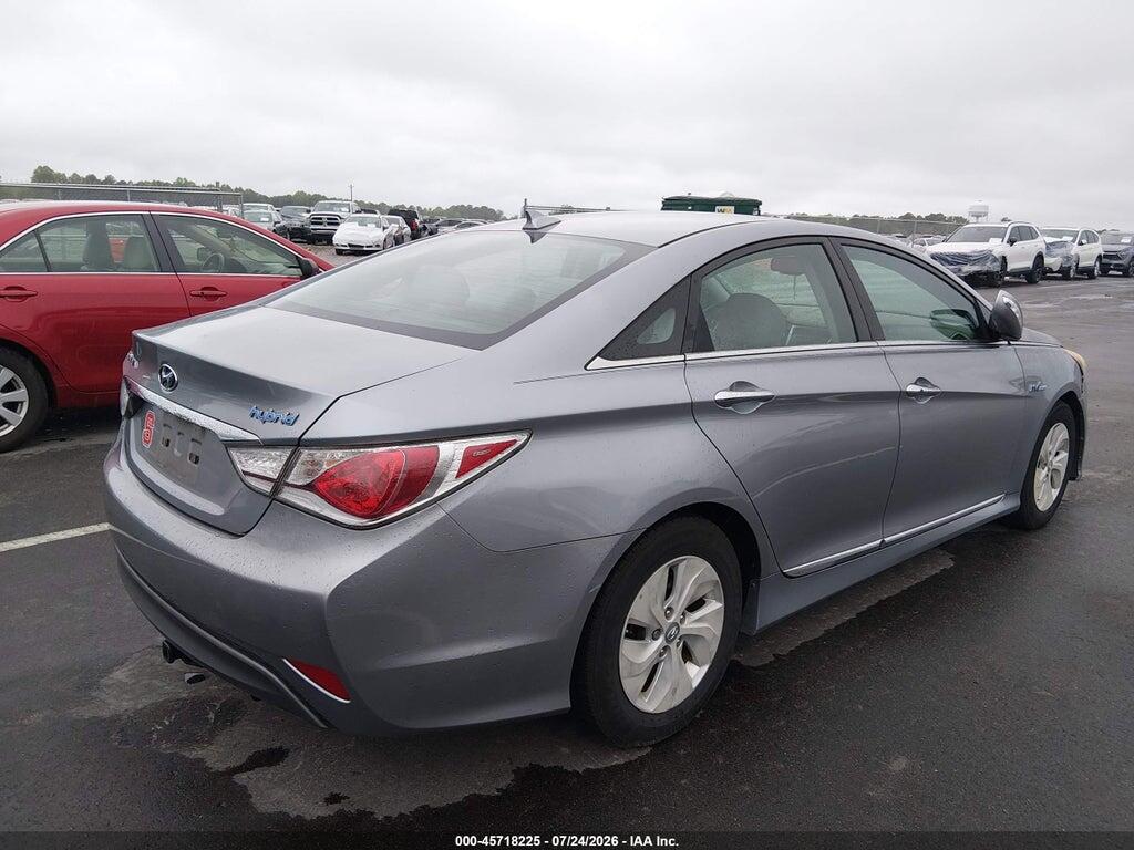 KMHEC4A4XEA113084 2014 HYUNDAI SONATA HYBRID photo no. 4