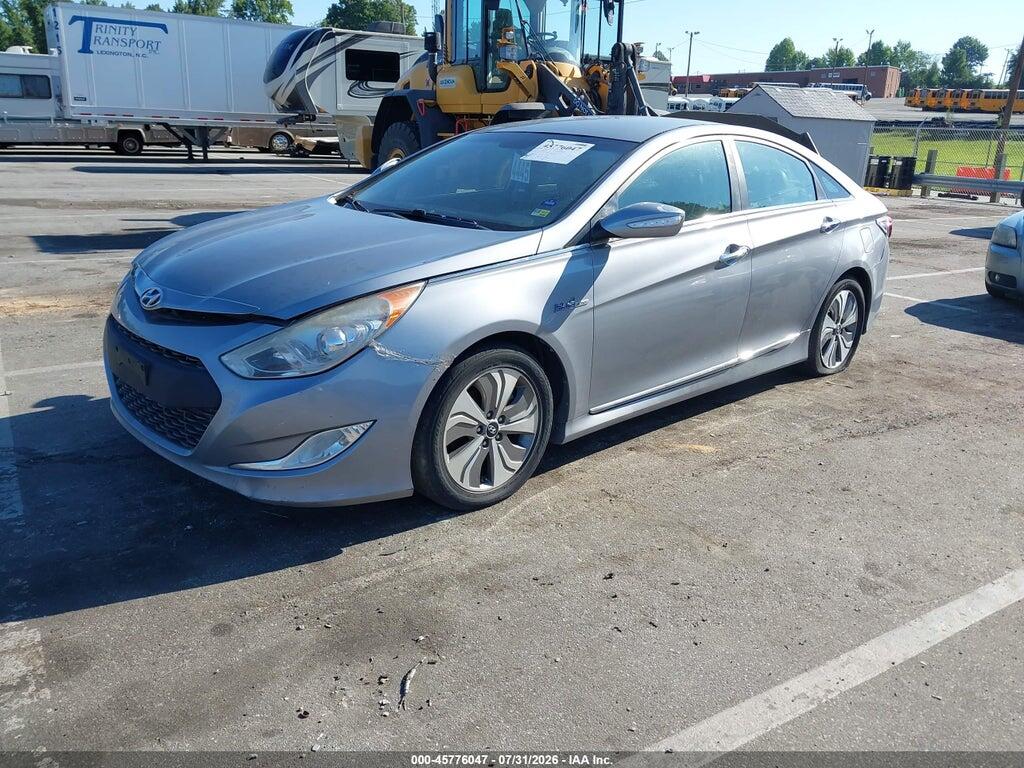 KMHEC4A41EA112583 2014 HYUNDAI SONATA HYBRID photo no. 2