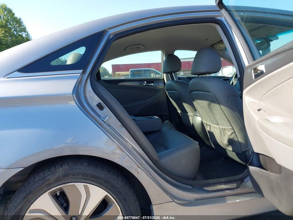 KMHEC4A41EA112583 2014 HYUNDAI SONATA HYBRID photo no. 8