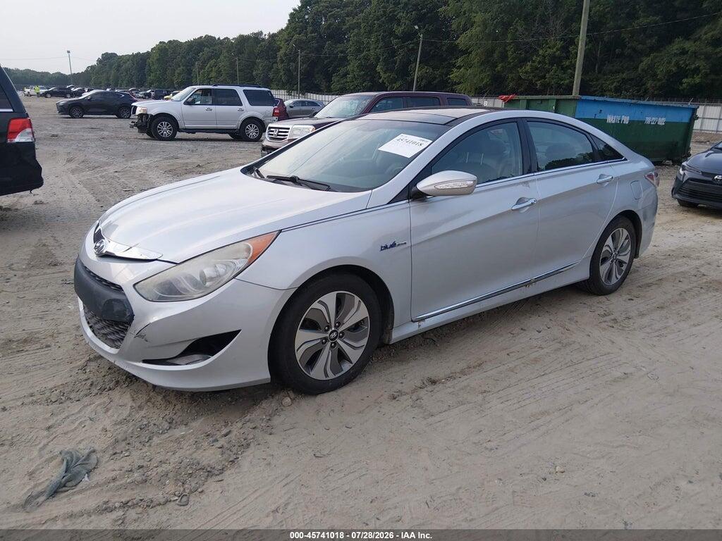 KMHEC4A45EA116040 2014 HYUNDAI SONATA HYBRID photo no. 2