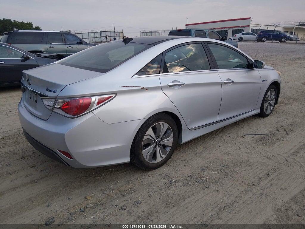 KMHEC4A45EA116040 2014 HYUNDAI SONATA HYBRID photo no. 4