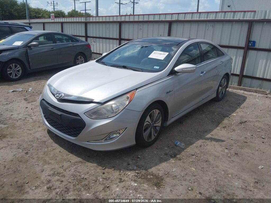 KMHEC4A43EA116389 2014 HYUNDAI SONATA HYBRID photo no. 2