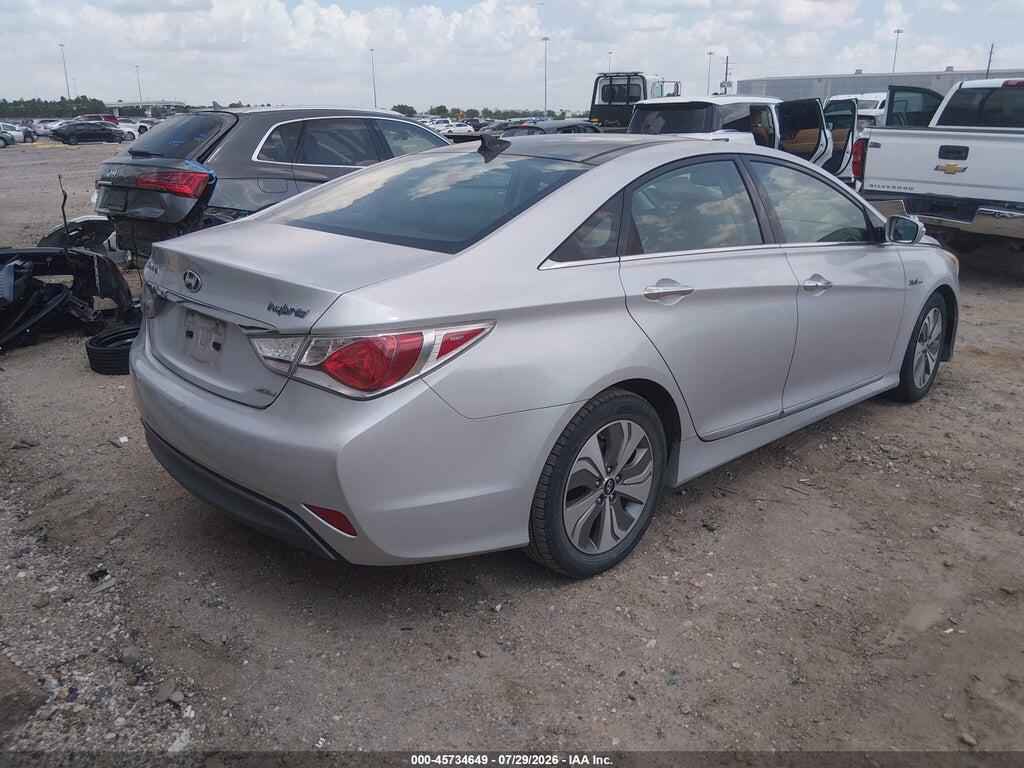 KMHEC4A43EA116389 2014 HYUNDAI SONATA HYBRID photo no. 4