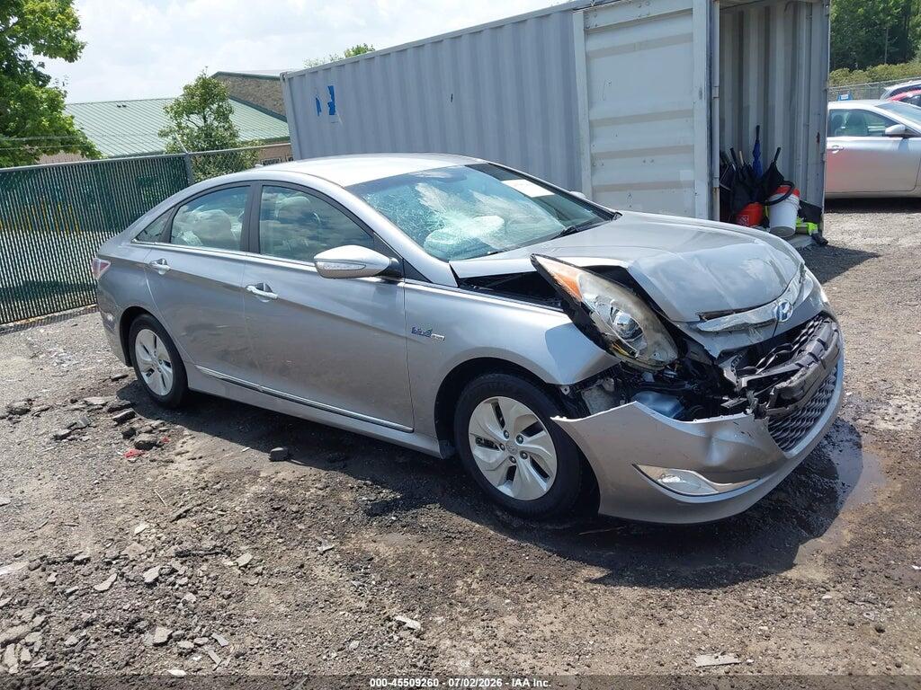 KMHEC4A42EA118005 2014 HYUNDAI SONATA HYBRID photo no. 1