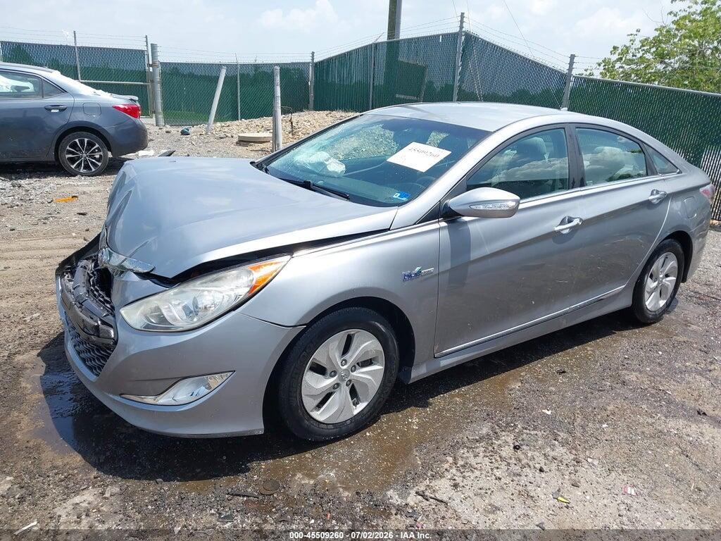 KMHEC4A42EA118005 2014 HYUNDAI SONATA HYBRID photo no. 2