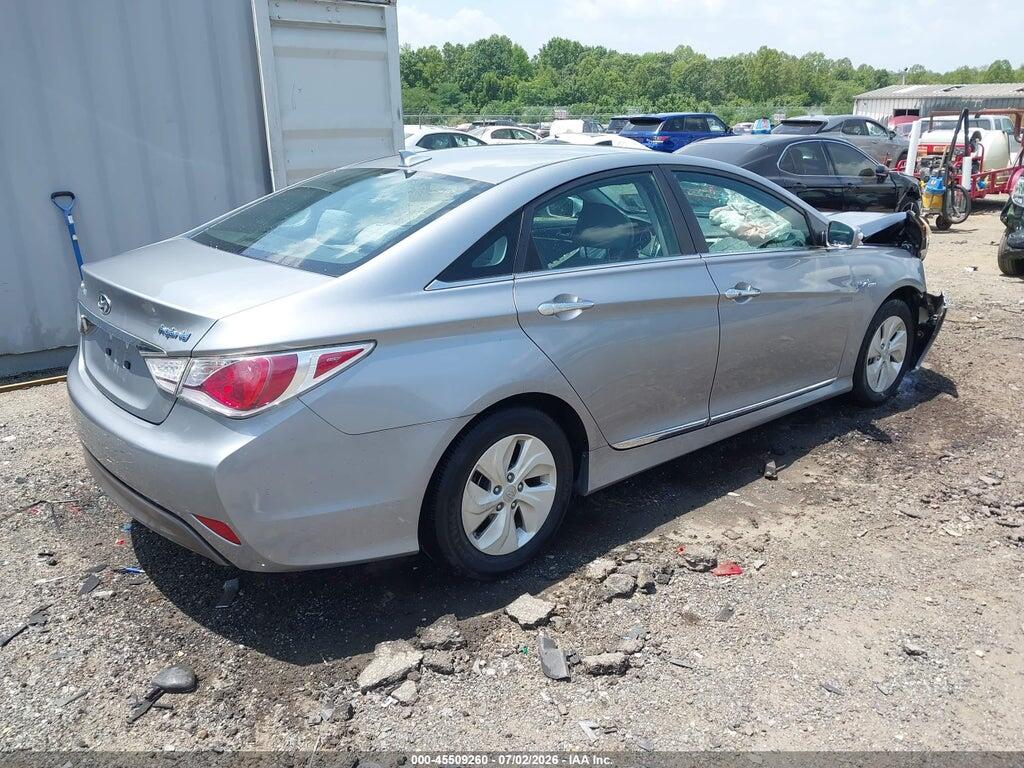 KMHEC4A42EA118005 2014 HYUNDAI SONATA HYBRID photo no. 4