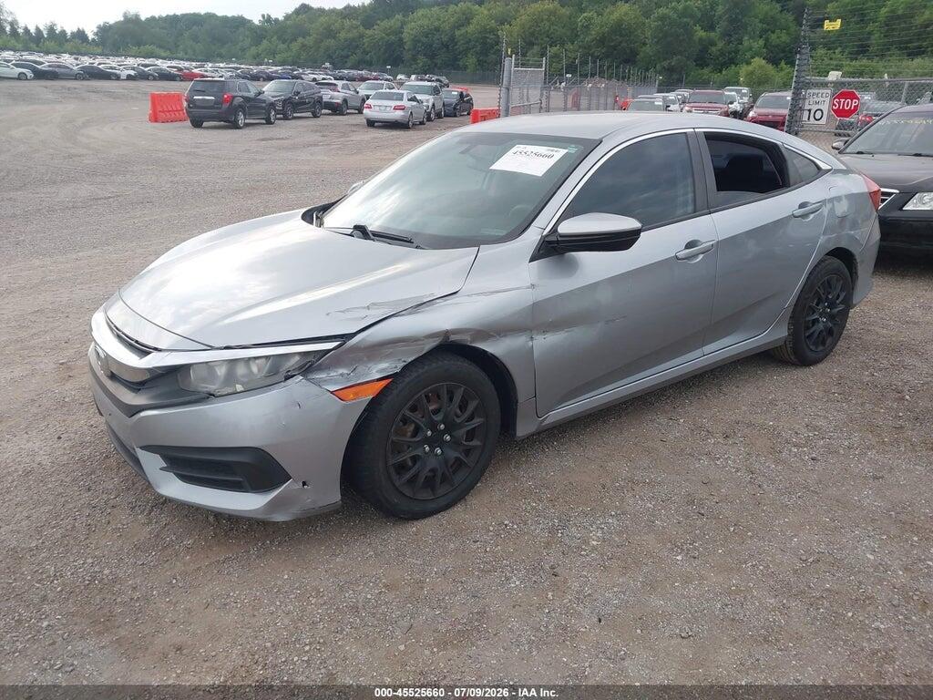 19XFC2F57GE068913 2016 HONDA CIVIC photo no. 2