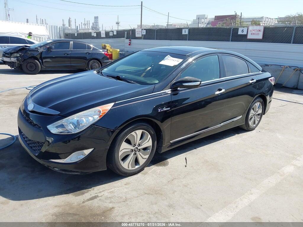 KMHEC4A48EA106828 2014 HYUNDAI SONATA HYBRID photo no. 2