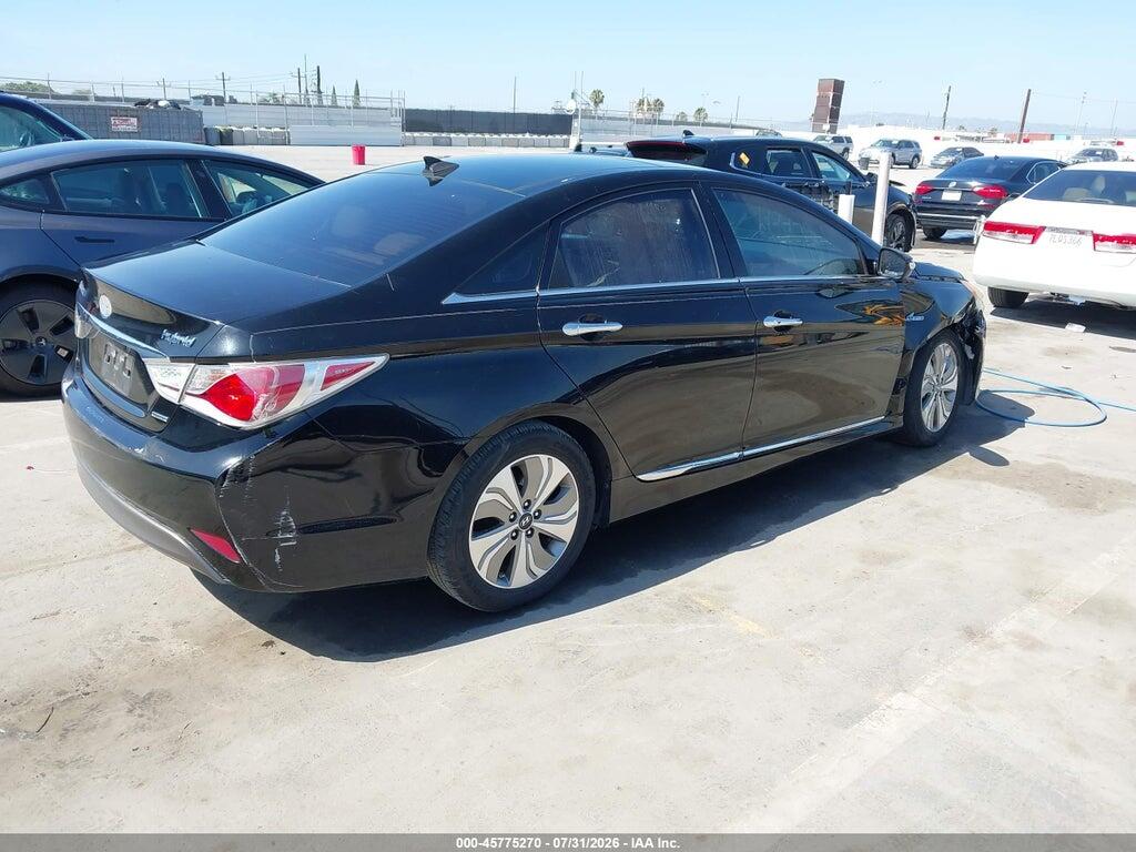 KMHEC4A48EA106828 2014 HYUNDAI SONATA HYBRID photo no. 4