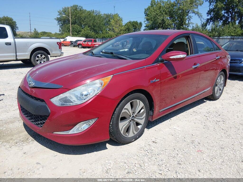 KMHEC4A4XEA111299 2014 HYUNDAI SONATA HYBRID photo no. 2