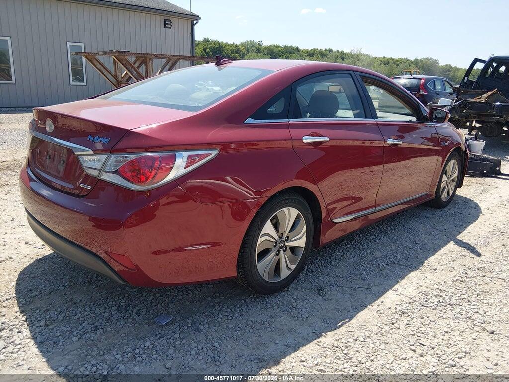 KMHEC4A4XEA111299 2014 HYUNDAI SONATA HYBRID photo no. 4