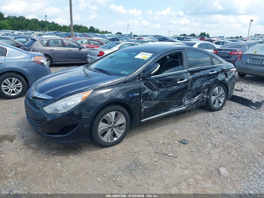 KMHEC4A4XEA111805 2014 HYUNDAI SONATA HYBRID photo no. 2