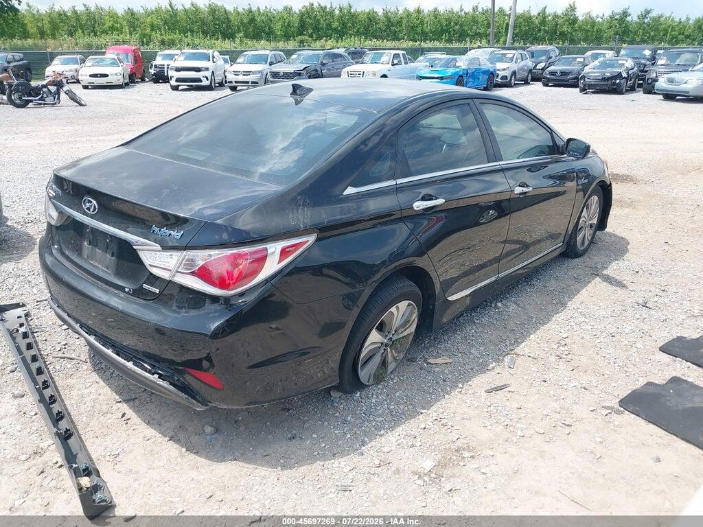 KMHEC4A4XEA111805 2014 HYUNDAI SONATA HYBRID photo no. 4