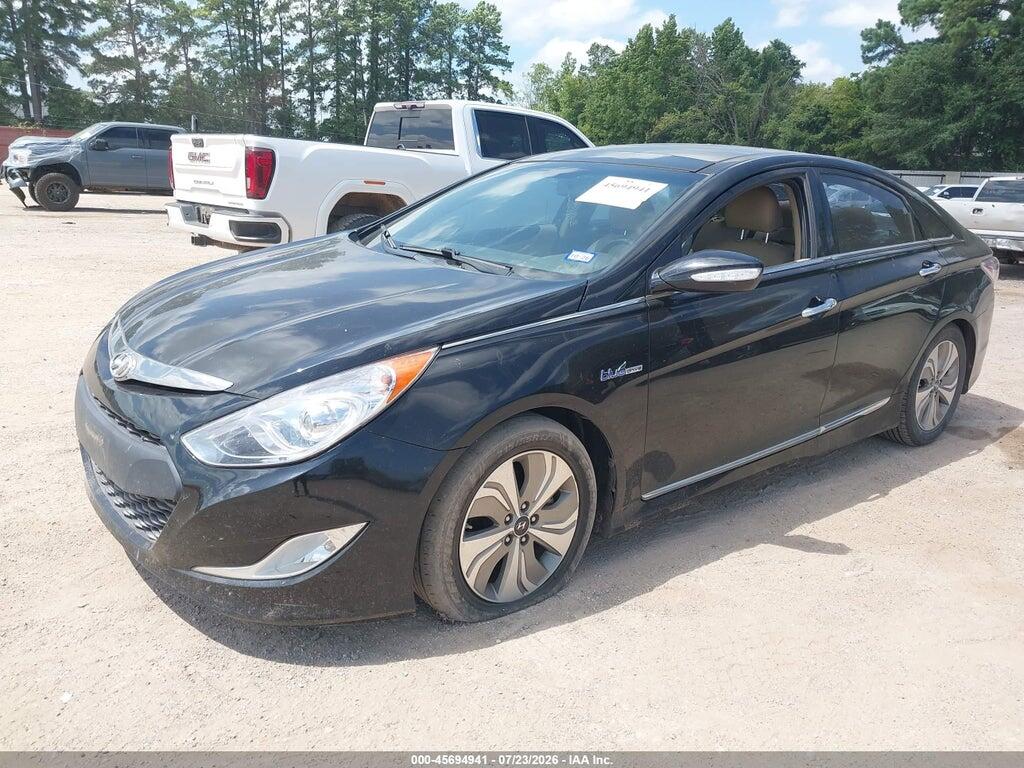 KMHEC4A48EA103640 2014 HYUNDAI SONATA HYBRID photo no. 2