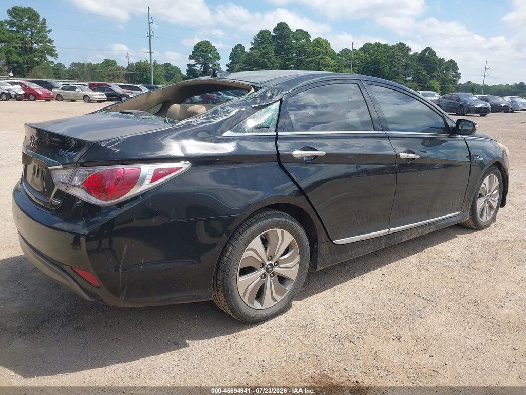 KMHEC4A48EA103640 2014 HYUNDAI SONATA HYBRID photo no. 4