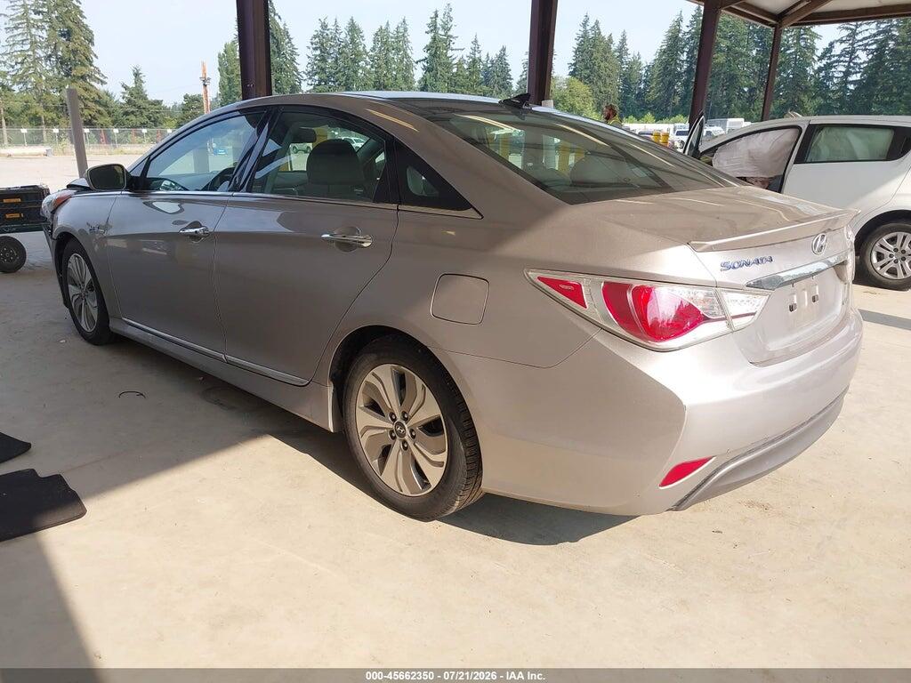 KMHEC4A49EA102478 2014 HYUNDAI SONATA HYBRID photo no. 3