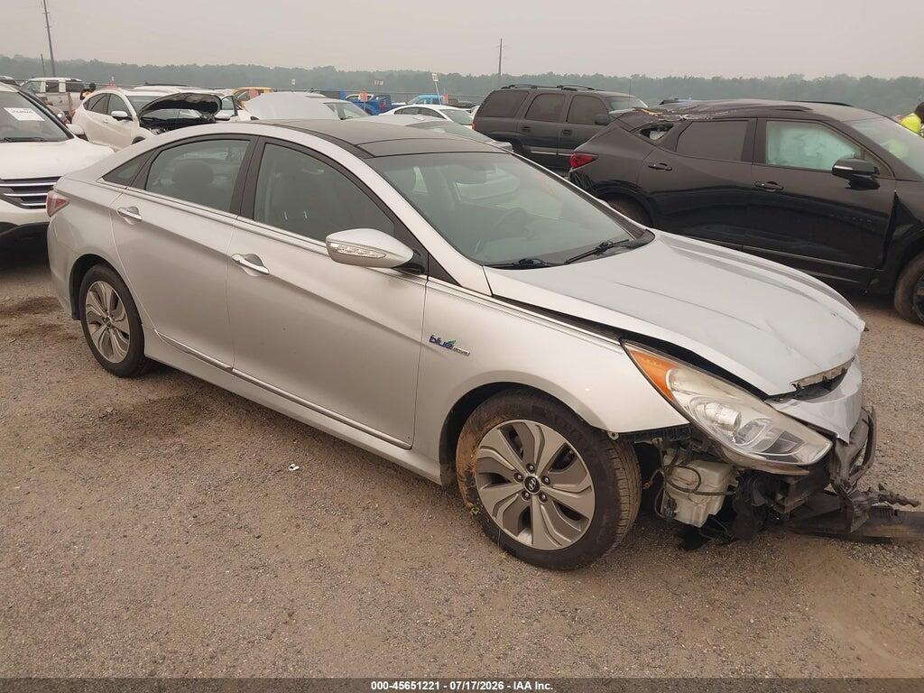 KMHEC4A43EA105747 2014 HYUNDAI SONATA HYBRID photo no. 1