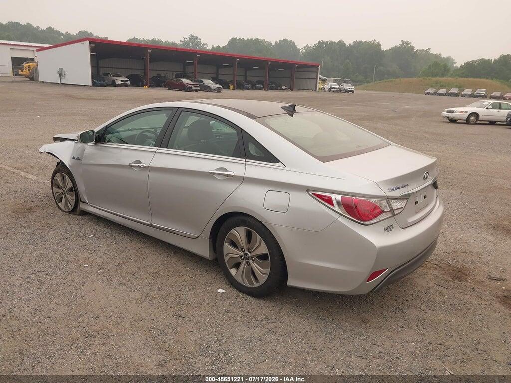 KMHEC4A43EA105747 2014 HYUNDAI SONATA HYBRID photo no. 3